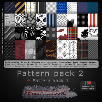 Pattern pack 2 by PeterPlastic