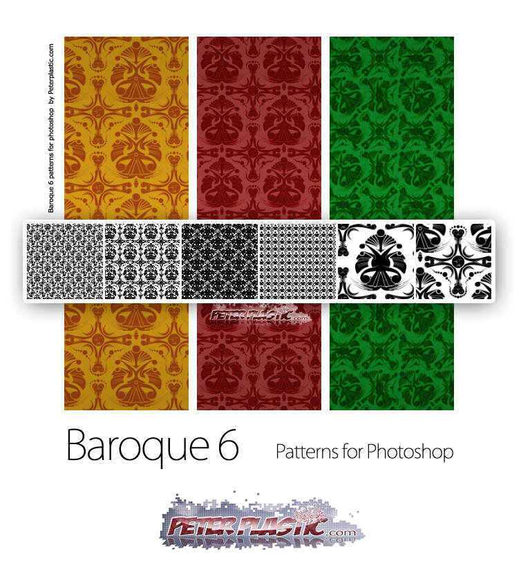 Baroque 6 pattern by PeterPlastic on DeviantArt