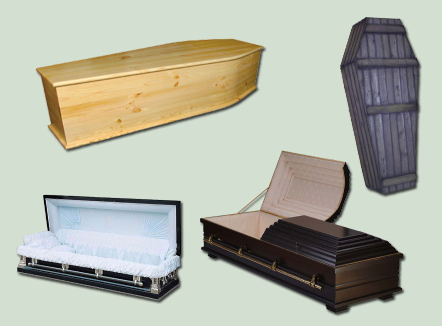 Coffins Pack psd