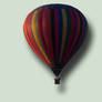 Hot Air Balloon psd