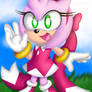 Sonic Skyline Design- Amy Rose