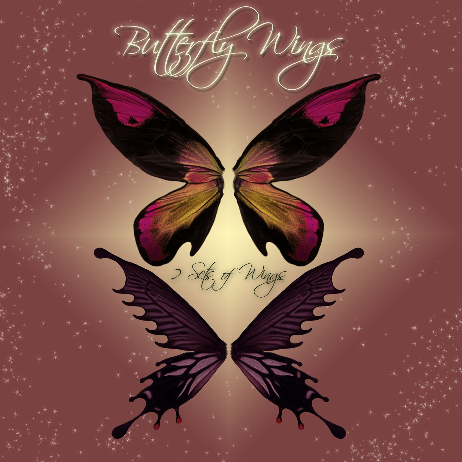 Butterfly Wings 4 by cocacolagirlie on DeviantArt
