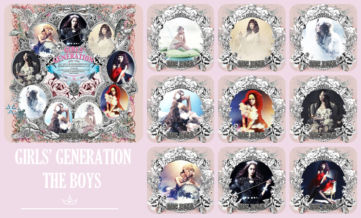 THE BOYS Cards Cover I - SNSD