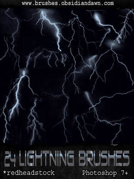 GIMP Lightning Brushes