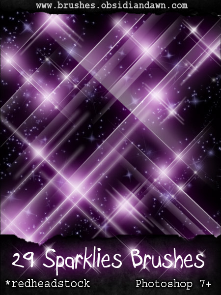 GIMP Sparklies Brushes