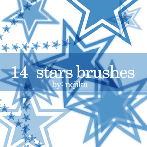 GIMP Stars Brushes