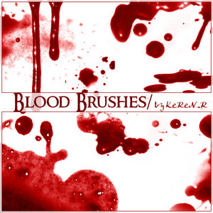 Blood Brushes by KeRen-R