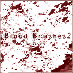 Blood Brushes 02 By KeRen-R