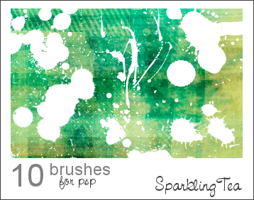 GIMP Splatter Brushes