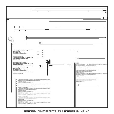Leiyla's Tech Brushes Pack 4 by Project-GimpBC