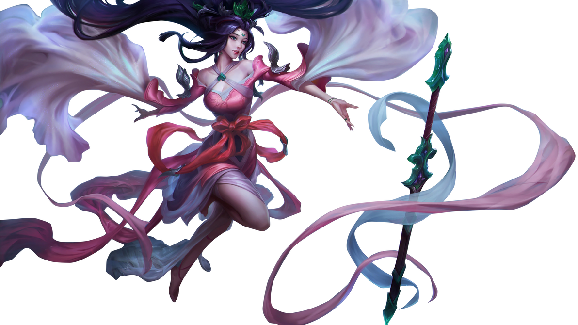 Sacred Sword Janna Render (League of Legends) by Cathrinegfx on DeviantArt