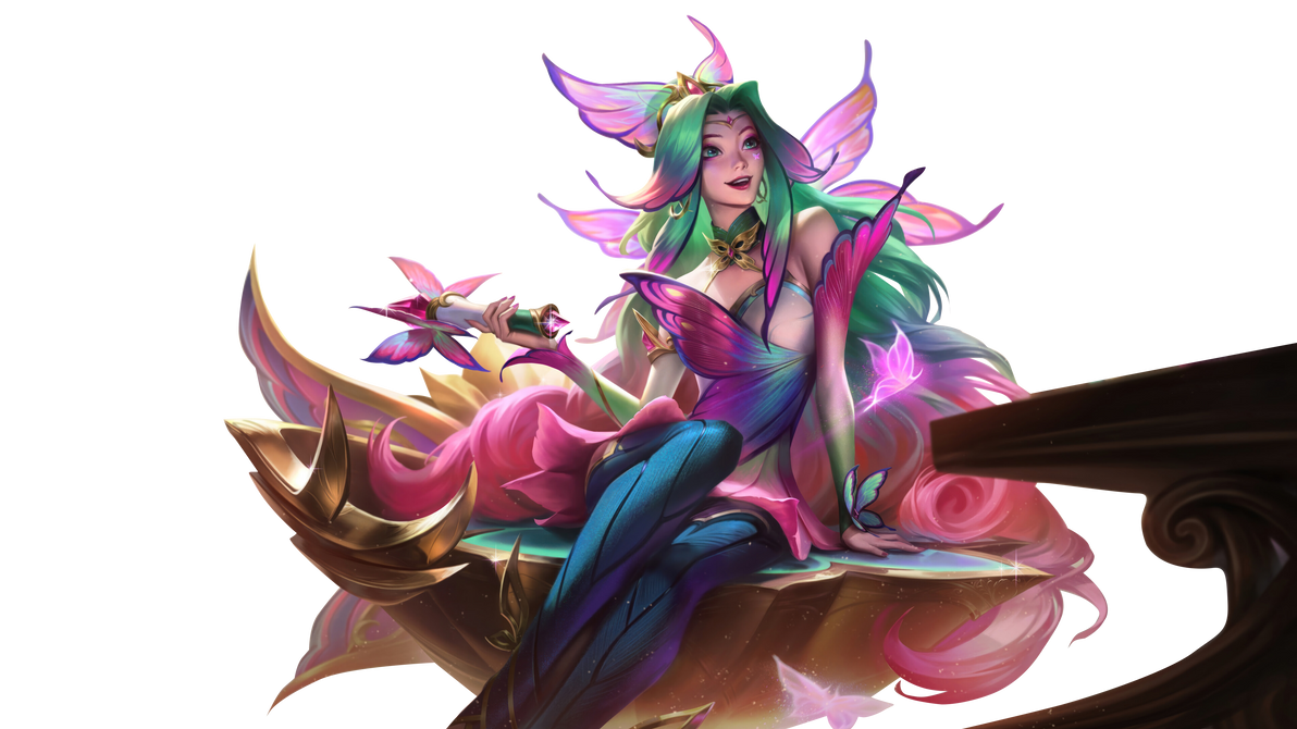 Faerie Court Seraphine Render League of Legends by Sineerie on DeviantArt