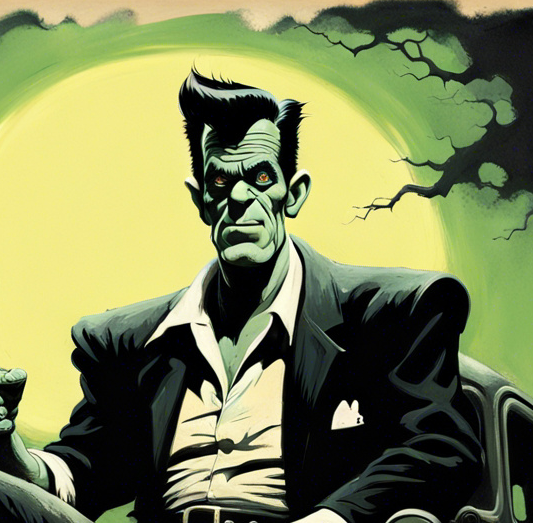 Herman Munster in the style of Frank Frazetta art by TwinSix1973 on ...