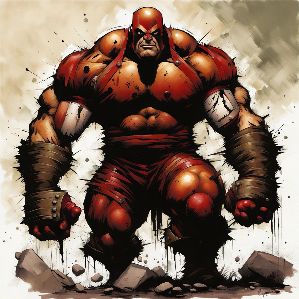 Juggernaut in the style of Simon Bisley art by TwinSix1973 on DeviantArt
