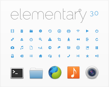 elementary Icons by DanRabbit