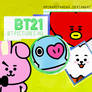 Pack Png 144 // BT21