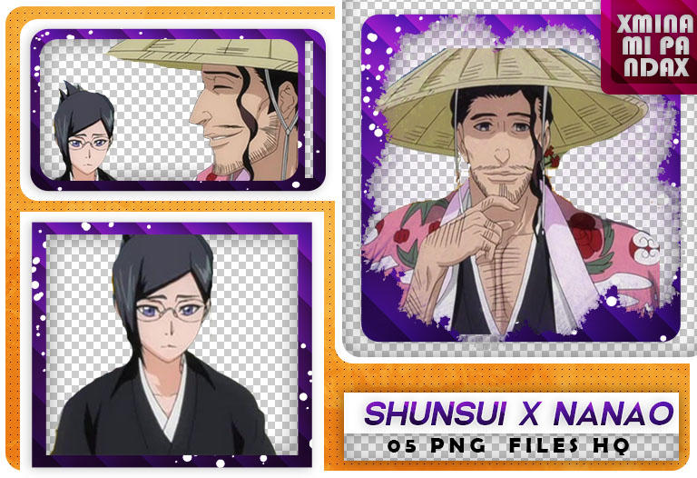 PNG PACK Shunsui X Nanao 5 (Episode 264) by XMinamiPandaX on DeviantArt