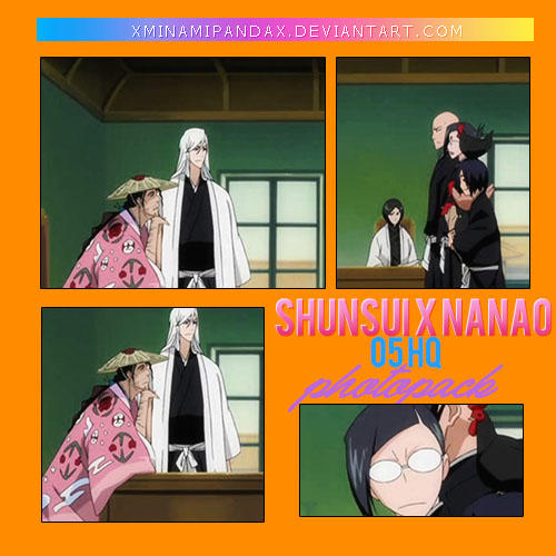 Photopack Stock 139Shunsui X Nanao(Episode 260) by XMinamiPandaX on