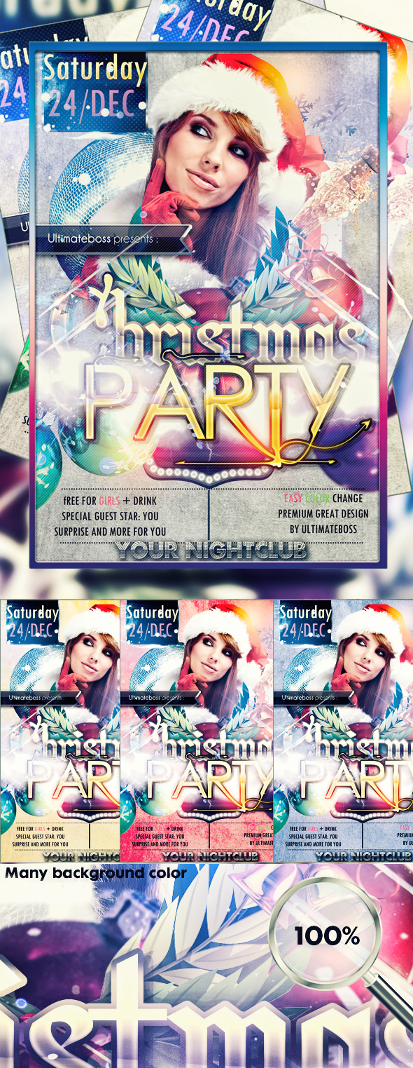 Freemium Christmas party flyer UPDATE V2