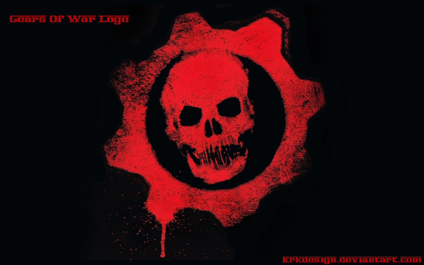 Gears Of War logo by krkdesigns on DeviantArt