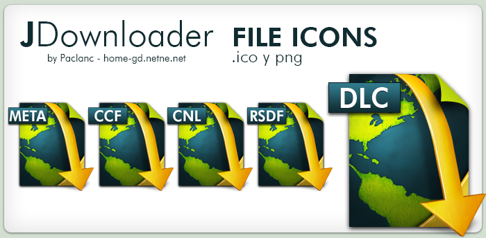 New JDownloader Icons