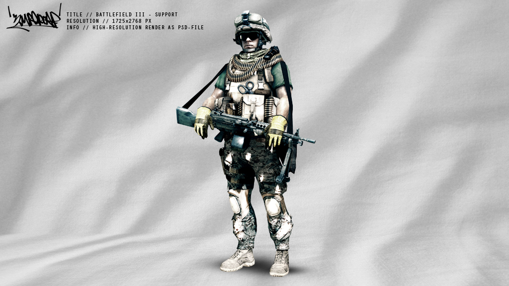 Battlefield 3 Render - Support