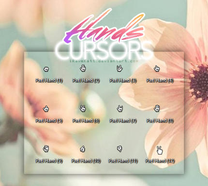 Hands Cursors by iRaveKatt on DeviantArt