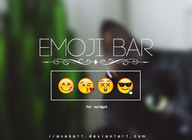 Emoji Bar|xWidget