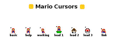 Mario Cursors