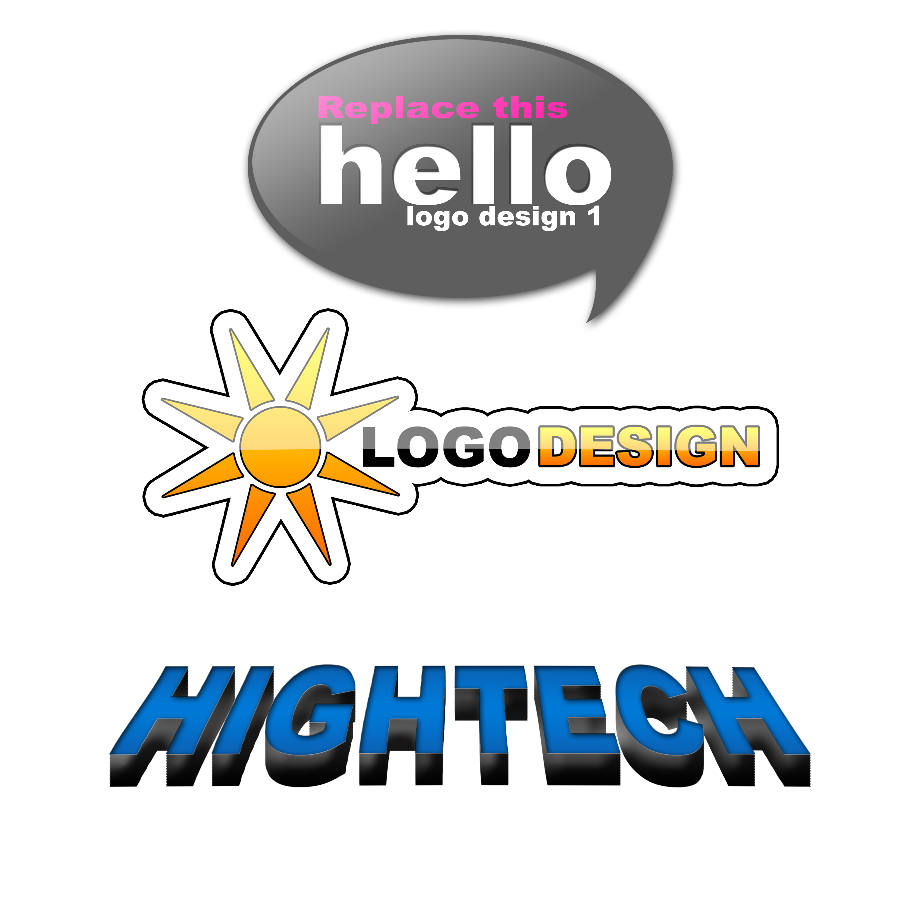 3 LOGO TEMPLATE