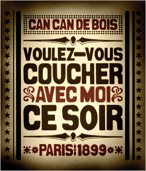 Can-Can de Bois