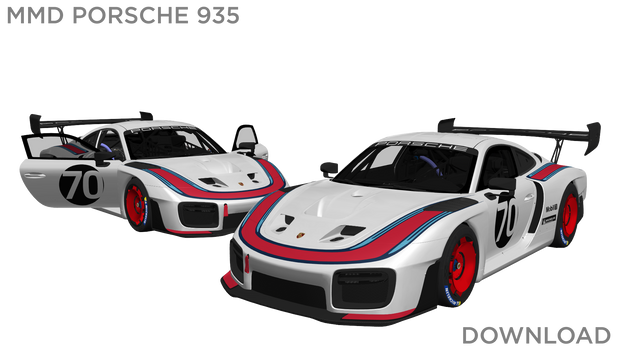 MMD Porsche 935 DL