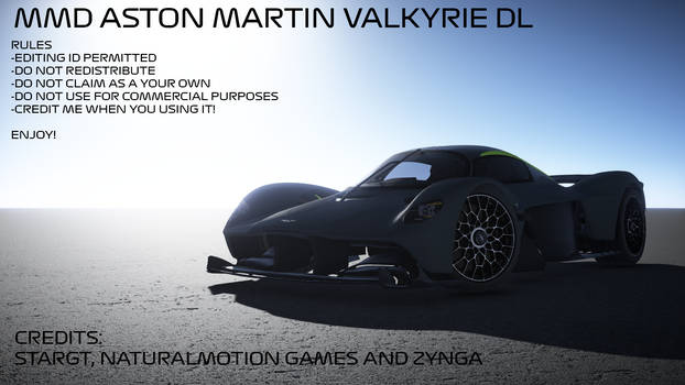 MMD Aston Martin Valkyrie DL