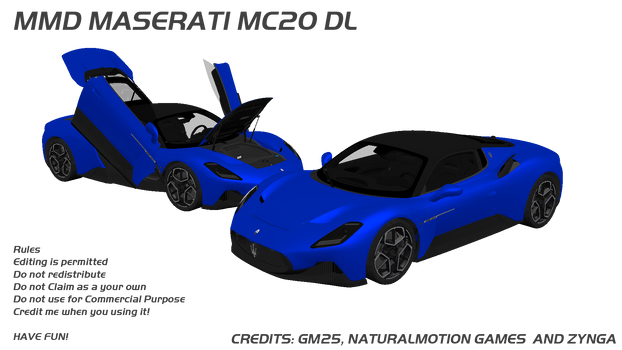 MMD Maserati MC20 DL