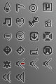 Pixel tray Icons v1a