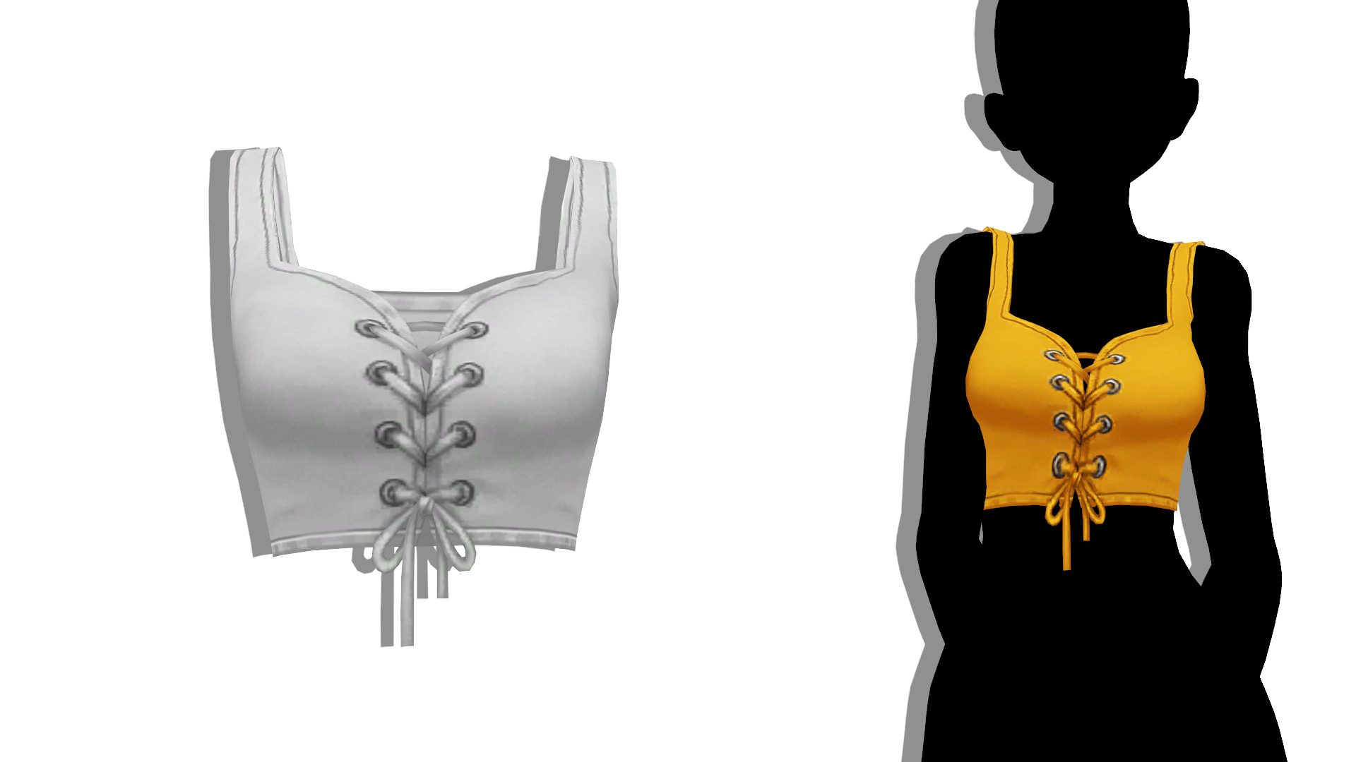 MMD - Sims 4 AxA - Kimber Top by fake-n-true on DeviantArt
