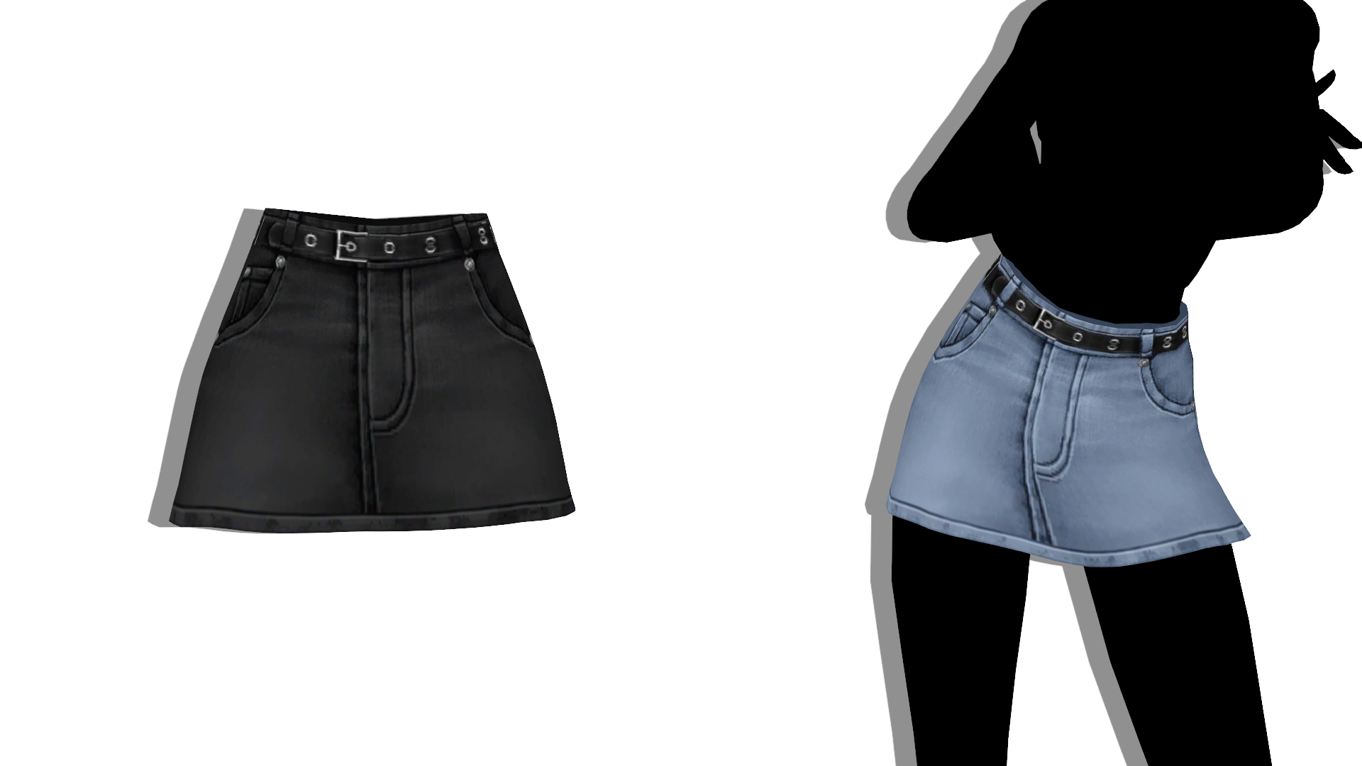 MMD - Sims 4 AxA - Olivia Skirt by fake-n-true on DeviantArt