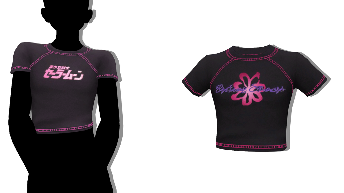 MMD - Sims 4 AxA - Angel Top Graphics by fake-n-true on DeviantArt