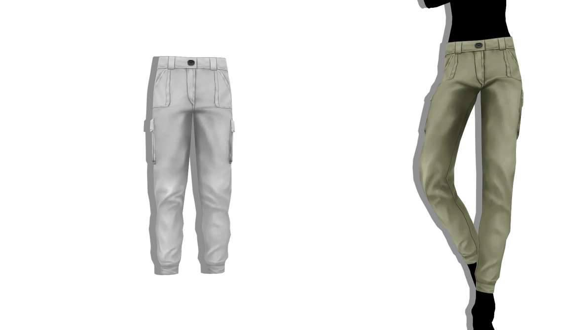 MMD - Sims 4 AxA - Cameron Pants - Fitted by fake-n-true on DeviantArt