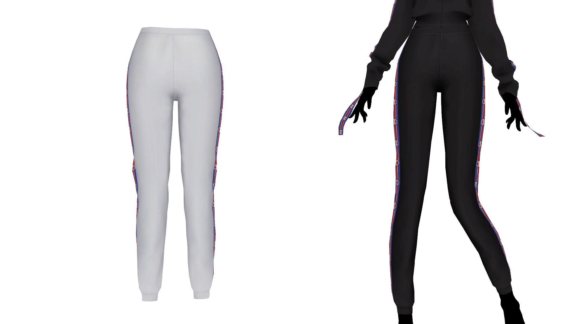 MMD - Sims 4 Charlee Sweatpants by fake-n-true on DeviantArt