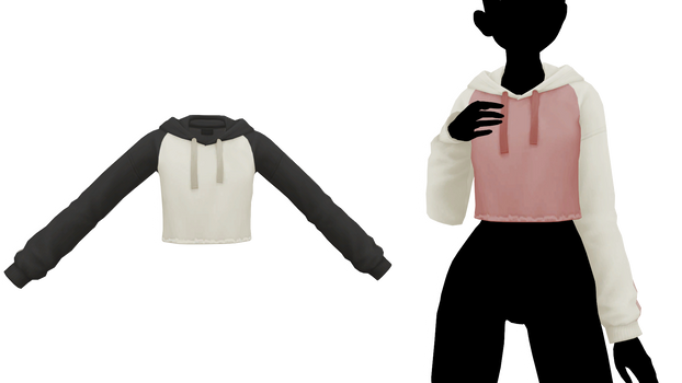 MMD - Sims 4 Power Hoodie