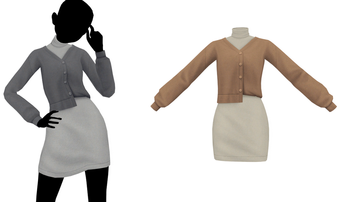 MMD - Sims 4 Stacy Dress by fake-n-true on DeviantArt