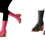 MMD - Sims 4 JANESSA boots