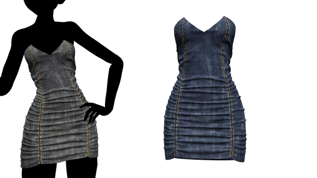 MMD - Sims 4 SHAYNA dress