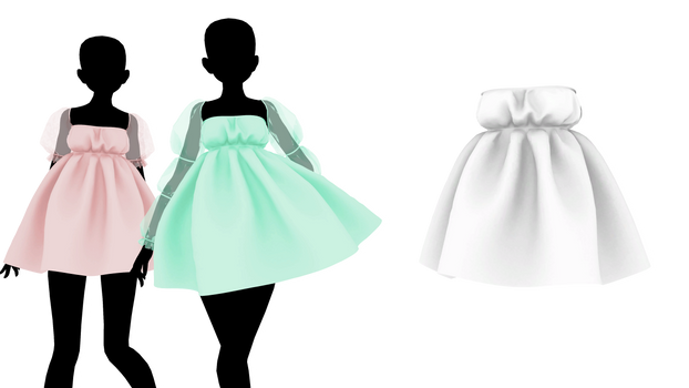 MMD - Sims 4 Mini Dress