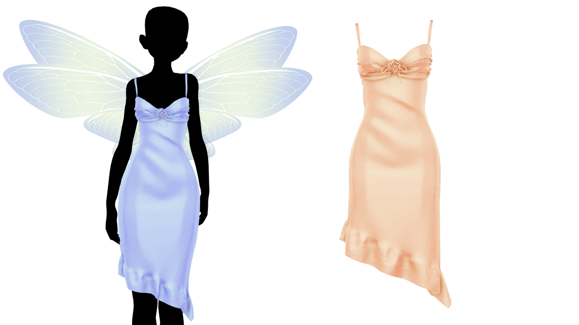 sachin and babi light blue dress Silvermist Fairy - The Sims 4 Sims / Households