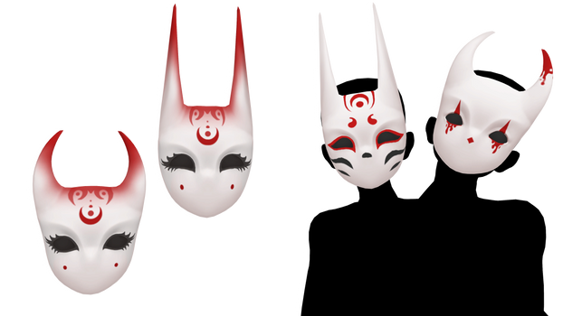 MMD - Sims 4 Akane Masks