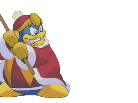 King Dedede Hits With Hammer by Diddy64wii on DeviantArt