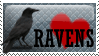 Ravens Stamp by violetsteel