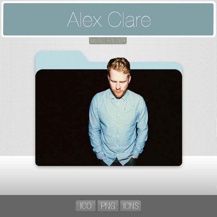 Alex Clare (Folder Icon) by YosemiteDesign on DeviantArt